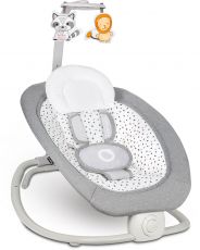 Шезлонг – електрокачель Lionelo Pascal Grey Dove